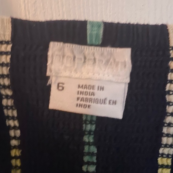 VINTAGE pocket Dress with Stripes - Picture 5 of 6